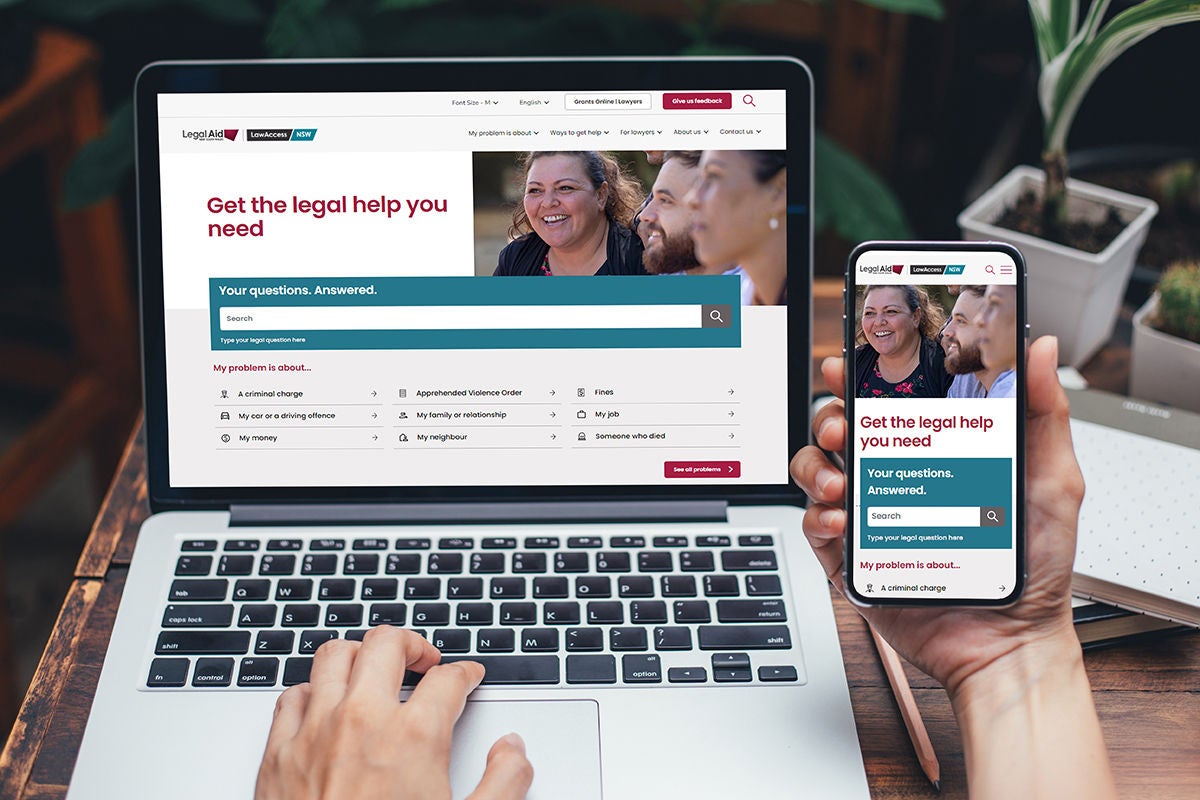 Legal Aid Nsw Launches New Website